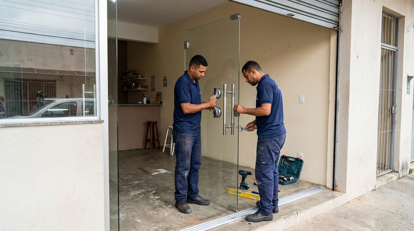 Portas em Vidro no Bugio, Aracaju‑SE
