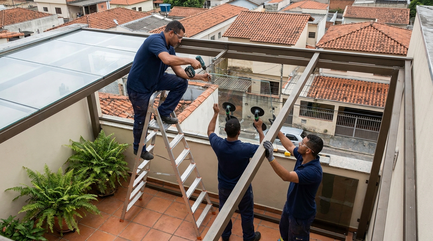 Cobertura de Vidro no Bugio, Aracaju‑SE