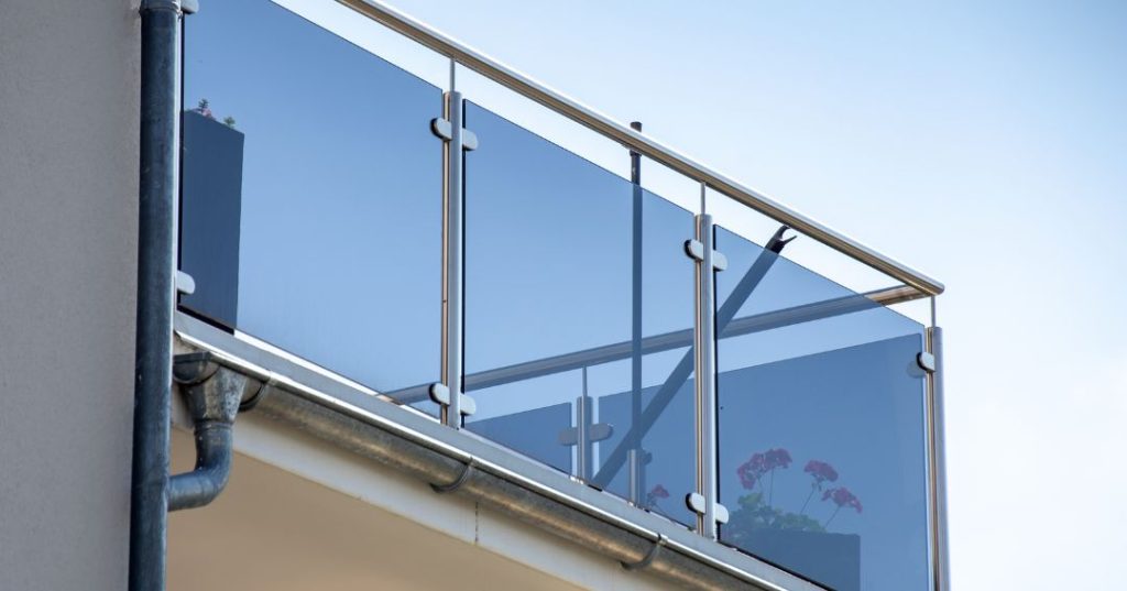 Guarda-corpo de vidro em Aracaju